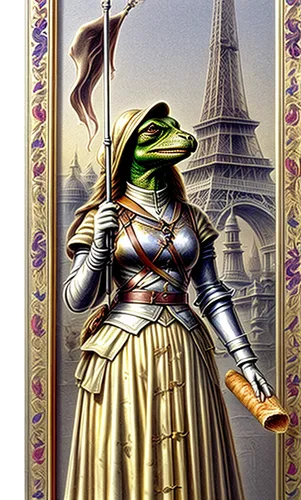 joan of arc,woman frog,napoleon bonaparte,french digital background,paris clip art,épée,kermit the frog,raphael,kermit,lady justice,frog background,crocodile woman,frog prince,bonjour bongu,saint michel,galette des rois,french president,miss circassian,vive la france,napoleon