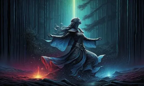 jedi,darth vader,ventress,vader,galadriel,lightsaber,sithara,ahsoka,darth,starkiller,sith,mandos,patronus,awakens,alderaan,the wizard,radanasin,sorcerer,melkor,verryth,Illustration,Realistic Fantasy,Realistic Fantasy 25