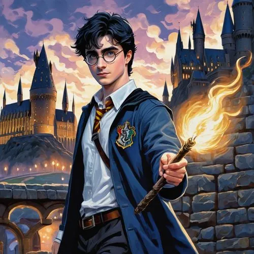 hogwarts,harry potter,potter,rowan,albus,harry,wizardry,cg artwork,school uniform,book cover,private school,magic book,wand,hero academy,fictional character,hamelin,smouldering torches,magic castle,wizards,lucus burns,Conceptual Art,Daily,Daily 31