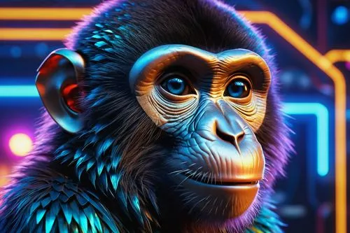 gorilla,chimpanzee,ape,orangutan,chimp,cinema 4d,bonobo,primate,monkey,the monkey,monkey banana,kong,great apes,macaque,monkeys band,baboon,monkey island,cg artwork,war monkey,monkey soldier,Conceptual Art,Graffiti Art,Graffiti Art 03