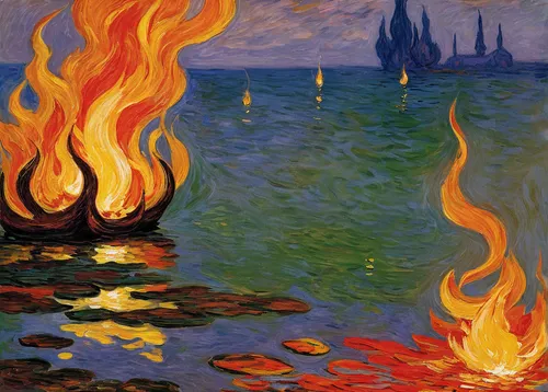 Craft a passionate invitation with a flame font.,fire and water,lake of fire,the conflagration,sweden fire,dancing flames,flamiche,post impressionism,regatta,flame of fire,fire background,conflagratio