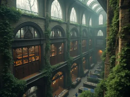 carreau,atriums,industrial ruin,abandoned factory,rijksmuseum,fabrik,industrial hall,greenhouse,old factory,warehouses,leuven,atrium,warehouse,theed,samaritaine,bookbuilding,plant tunnel,indoors,abandoned building,conservatory,Photography,General,Realistic