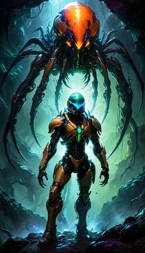 metroid,gravemind,gradimir,samus,garrison,starcraft,elashyi,telos,majora,darksiders,unigenitus,wildstar,angusta,shadowboxer,krakus,zerg,alien warrior,matoran,kerrii,mondor,Conceptual Art,Daily,Daily 32