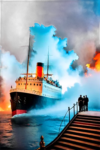 queen mary 2,ocean liner,troopship,passenger ship,sea fantasy,royal yacht,hospital ship,ss rotterdam,paddle steamer,titanic,photoshop manipulation,photo manipulation,royal mail ship,cruise ship,image manipulation,photomanipulation,photomontage,clyde steamer,shipping industry,steamer,Conceptual Art,Fantasy,Fantasy 30