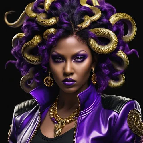 medusa,medusa gorgon,gorgon,blackarachnia,afrofuturism,matangi,sharmell,rasheeda,derivable,oracene,toccara,vodun,gothel,raja,prophetess,zodiac sign libra,kerrii,vonetta,freema,empress,Photography,General,Realistic