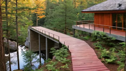 wooden bridge,wooden decking,log bridge,the cabin in the mountains,tree house hotel,hanging bridge,gooseberry falls,footbridge,house in the forest,cottagecore,wood deck,humpback bridge,summer cottage,scenic bridge,water mill,walkway,log home,upper michigan,decking,house with lake,Photography,General,Natural