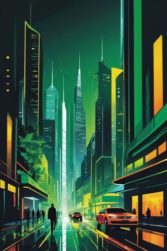 cybercity,cybertown,neuromancer,city highway,superhighways,megapolis,sci fiction illustration,cityscape,futuristic landscape,megacities,metropolis,city scape,motorcity,coruscant,cities,cityscapes,city cities,megacorporations,cityzen,shadowrun,Illustration,Vector,Vector 01