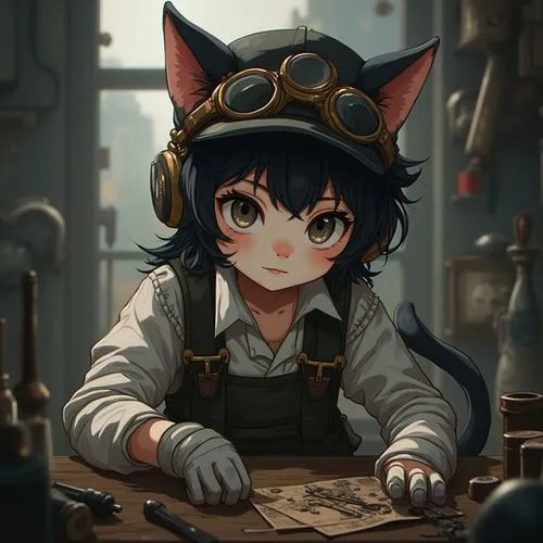 tenko,kaban,himawari,nya,zwei,mechanic