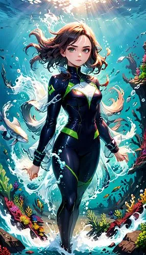 underwater background,scuba,ocean background,aquanaut,scuba diving,divemaster,under the water,marine biology,female swimmer,undersea,ocean,underwater diving,ocean floor,under the sea,mermaid background,sea-life,under sea,ocean underwater,coral reef,sea,Anime,Anime,General