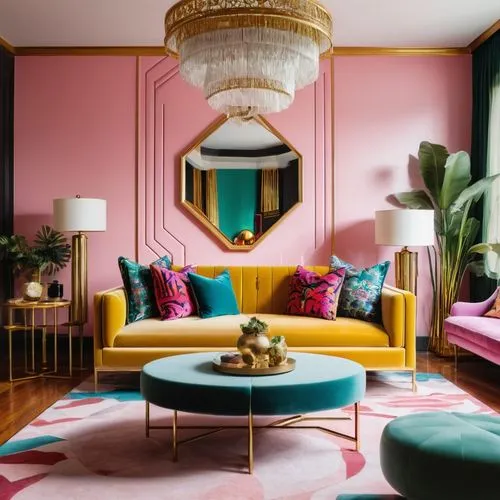 mahdavi,pink chair,gold-pink earthy colors,sitting room,interior design,showhouse,interior decor,modern decor,interior decoration,livingroom,decor,living room,contemporary decor,great room,furnishing,berkus,redecorate,fromental,decors,chaise lounge,Illustration,Japanese style,Japanese Style 09