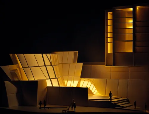 scenography,national cuban theatre,disney hall,walt disney concert hall,model house,disney concert hall,stage design,scale model,sydney opera,berlin philharmonic orchestra,tempodrom,dupage opera theat