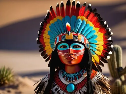 indian headdress,headdress,the american indian,american indian,marvel of peru,tribal chief,feather headdress,native american,shamanic,inca face,indigenous culture,tribal masks,shamanism,the atacama desert,mexican hat,incas,peruvian women,aborigine,warrior woman,war bonnet,Art,Classical Oil Painting,Classical Oil Painting 44