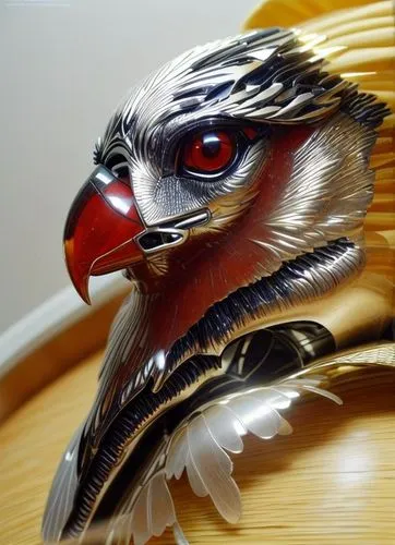 tengu,an ornamental bird,masashige,ornamental bird,vintage car hood ornament,golden pheasant