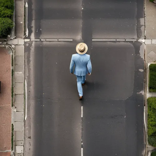 a pedestrian,pedestrian,woman walking,people walking,walking man,crosswalk,one-way street,pedestrian crossing,pedestrians,crossroad,girl walking away,pedestrian lights,one way street,bicycle path,pedestrian zone,bus lane,empty road,bicycle lane,sidewalk,aerial view umbrella,Photography,General,Natural