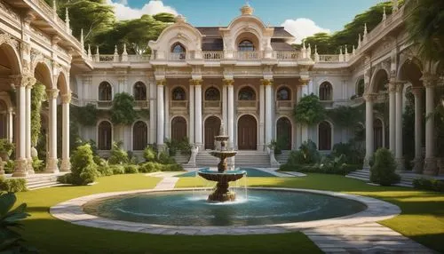 water palace,marble palace,rivendell,mansion,palladianism,dorne,mansions,theed,secret garden of venus,palaces,palace garden,luxury property,arcadia,palace,ritzau,dreamhouse,palatial,europe palace,naboo,the palace,Illustration,Abstract Fantasy,Abstract Fantasy 22