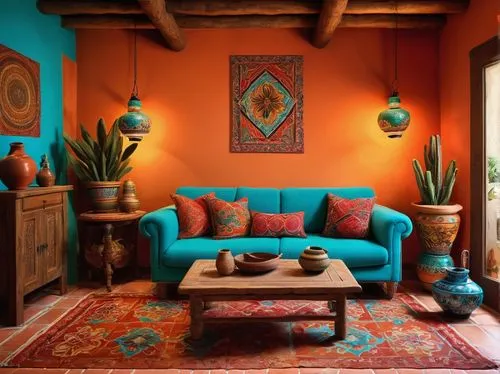 moroccan pattern,marrakesh,interior decor,bohemian art,teal and orange,boho art style,turquoise leather,color turquoise,morocco,marocco,marrakech,sitting room,interior decoration,turquoise wool,boho art,marocchi,vibrant color,decor,riad,la kasbah,Art,Artistic Painting,Artistic Painting 22