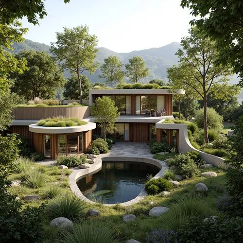 fallingwater,house in the mountains,landscaped,amanresorts,beautiful home,dreamhouse,house in mountains,pool house,landscape designers sydney,forest house,luxury home,landscape design sydney,3d rendering,luxury property,summer house,earthship,render,rivendell,holiday villa,lefay