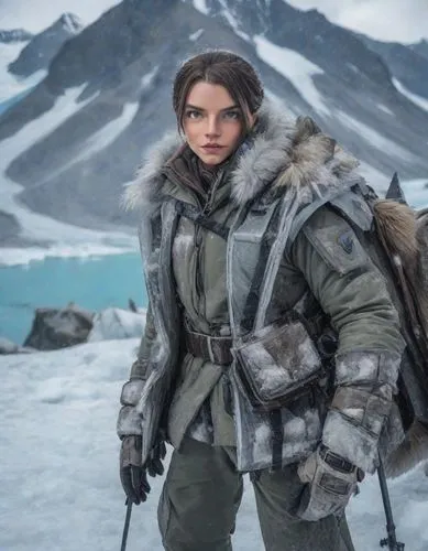 lara,parka,nunatak,winterblueher,mountain vesper,tundra,mountain guide,national parka,eskimo,huntress,arctic,siberia,samara,eggishorn,mara,vulkanerciyes,thermokarst,gi,adventurer,lilian gish - female,Photography,Realistic