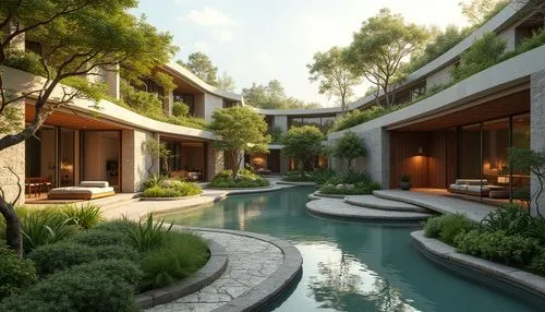 landscape design sydney,3d rendering,landscape designers sydney,garden design sydney,render,luxury property,landscaped,3d rendered,luxury home,amanresorts,luxury home interior,rendered,3d render,streamwood,renderings,asian architecture,resort,baoli,outdoor pool,shangri,Photography,General,Realistic