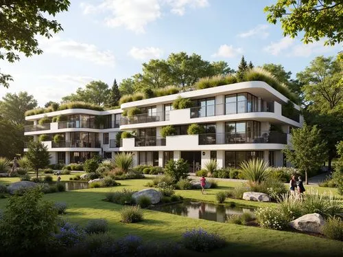 3d rendering,immobilier,residentie,inmobiliaria,contemporaine,fresnaye,europan,immobilien,ecovillages,colombes,huizen,bendemeer estates,maisonettes,blankenese,rathenau,garden elevation,ecovillage,maisonette,terraces,cohousing