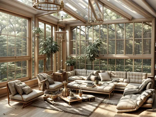 living room,family room,conservatory,loft,livingroom,sitting room,luxury home interior,modern living room,great room,beautiful home,indoor,breakfast room,indoors,interior design,billiard room,chalet,wooden windows,interiors,wooden beams,crib