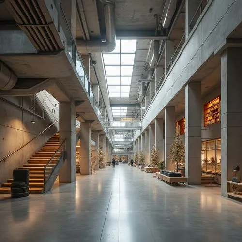 epfl,atriums,atrium,autostadt wolfsburg,universitet,carreau,industrial hall,embl,bicocca,joanneum,politecnico,schulich,snohetta,technion,factory hall,architekten,university library,hogeschool,conservatoires,gensler,Photography,General,Realistic