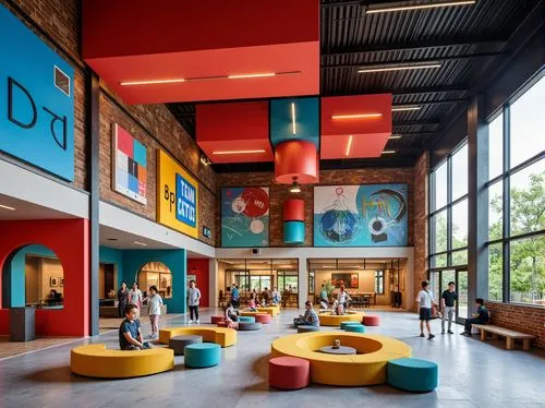 children's interior,innoventions,school design,googleplex,hva,ucd,oclc,lobby,radboud,umkc,prestonwood,kinsolving,music conservatory,lhs,cafeteria,campuswide,walt disney center,collaboratory,tdsb,mid century modern