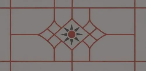 a geometric pattern on the wall of a kitchen,crosshairs,crosshair,marksmanship,cardinal points,gunsights,carrot pattern,cubagua,reticles,japanese pattern,vector pattern,gann,zeroing,sightseek,xiangqi,