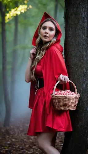 little red riding hood,red riding hood,red coat,man in red dress,girl in red dress,redcoat,Photography,General,Fantasy