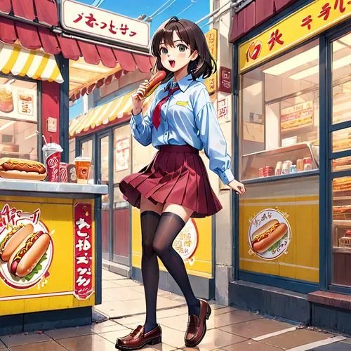 deli,haruhi,subway,retro diner,bakery,fastfood,kawaii foods,donut illustration,nogaideli,anime japanese clothing,akihabara,komeda,grocery,retro girl,megumi,dorayaki,bakeshop,kumiko,sakiko,ice cream stand,Anime,Anime,Realistic