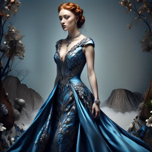 blue enchantress,the snow queen,ball gown,celtic queen,suit of the snow maiden,ice queen,cinderella,elsa,fairy queen,winterblueher,queen anne,fantasy picture,fantasy art,lady of the night,evening dress,queen cage,fantasy portrait,queen of the night,fairy tale character,sapphire