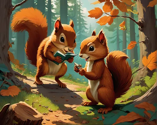 eurasian red squirrel,red squirrel,squirrels,autumn icon,autumn background,autumn theme,acorns,squirell,fall animals,squirrel,autumn day,autumn forest,conker,eurasian squirrel,autumn idyll,autumn cupcake,autumn taste,tree squirrel,the squirrel,chipping squirrel,Conceptual Art,Oil color,Oil Color 04