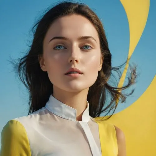 grazia,sprint woman,scodelario,teodorescu,yellow and blue,yellow background,aniane,acuvue,lwd,belenkaya,maxmara,bledel,ukranian,spiridonova,escada,belle,asos,yellow,hydari,lemon background,Illustration,Black and White,Black and White 32