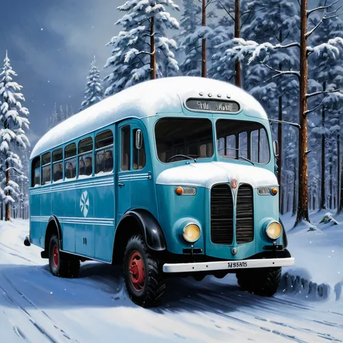 winter service,trolleybus,trolley bus,trolleybuses,snow scene,postbus,schoolbus,winter trip,school bus,russian bus,english buses,red bus,the system bus,volkswagenbus,model buses,swiss postbus,christmas retro car,bus from 1903,christmas caravan,city bus,Conceptual Art,Fantasy,Fantasy 30