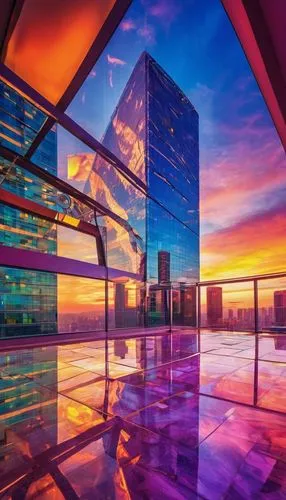 vdara,colorful glass,colorful city,glass wall,glass building,largest hotel in dubai,glass facades,san diego skyline,las vegas,sky apartment,colorful light,sky city tower view,skyloft,cotai,skyscapers,rotana,penthouses,city skyline,skywalks,glass facade,Conceptual Art,Oil color,Oil Color 23