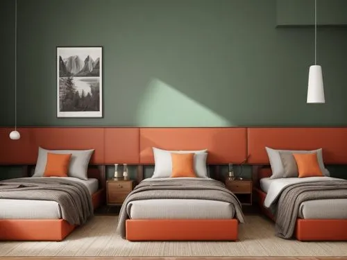 modern decor,contemporary decor,teal and orange,interior decor,interior decoration,wall plaster,guest room,modern room,search interior solutions,sofa cushions,trend color,wall decoration,wall decor,danish furniture,interior design,wall lamp,guestroom,soft furniture,color combinations,decor,Interior Design,Bedroom,Northern Europe,Shaker Simplicity