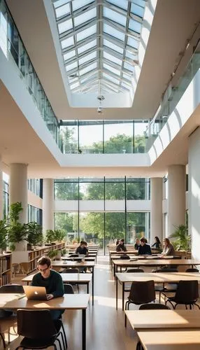 university library,schulich,atriums,hallward,school design,technion,biotechnology research institute,kansai university,ucd,shenzhen vocational college,langara,cafeteria,bocconi,atrium,epfl,lecture room,universitet,hogeschool,lecture hall,fachhochschule,Conceptual Art,Sci-Fi,Sci-Fi 19