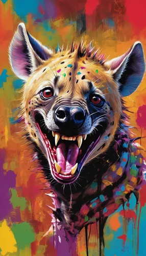 hyena,cheetah,tiger png,spotted hyena,a tiger,digital painting,serengeti,coyote,digital art,color rat,bongo,tiger,tigerle,digital artwork,furta,painting technique,animal mammal,animal portrait,mammal,digital illustration,Conceptual Art,Oil color,Oil Color 21