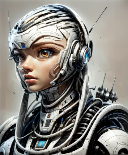 cyborg,valerian,cybernetics,biomechanical,ai,scifi,humanoid,female warrior,sci fiction illustration,sci fi,robot icon,andromeda,artificial intelligence,neottia nidus-avis,nova,alien warrior,head woman