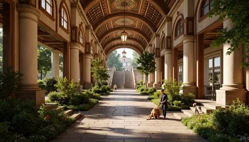 theed,sapienza,glyptotek,walkway,naboo,colonnades,medinah,gardens,violet evergarden,arcaded,towards the garden,conservatory,palace garden,streamwood,rivendell,palladianism,sylvania,victorian,louvre,promenade