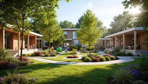 cohousing,3d rendering,townhomes,ecovillages,new housing development,landscape design sydney,ecovillage,landscape designers sydney,landscaped,netherwood,render,courtyards,streamwood,courtyard,townhouses,kleinburg,greenspring,hovnanian,garden design sydney,3d rendered