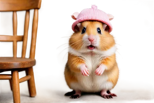 animals play dress-up,musical rodent,hamler,hamster,guineapig,guinea pig,little hat,hamsterley,hamster buying,pink hat,pigheaded,hamsters,tittlemouse,gerbil,hammy,the hat-female,hamtaro,pinkola,palmice,hamster shopping,Conceptual Art,Oil color,Oil Color 22