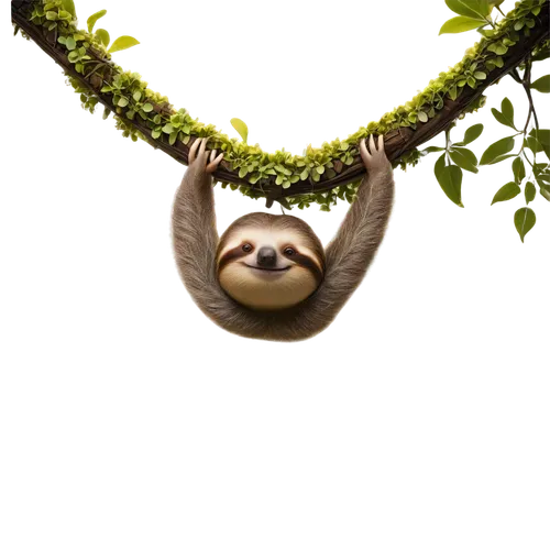 pygmy sloth,tree sloth,three-toed sloth,sloth,two-toed sloth,hanging panda,slothbear,slow loris,hammocks,hammock,white-headed capuchin,tree swing,coatimundi,mustelid,tamarin,capuchin,gibbon,he is climbing up a tree,white-fronted capuchin,ring-tailed,Illustration,Children,Children 05