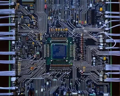 Microprocessor, CPU diagram, motherboard, circuit board, wires, IC chips, capacitors, resistors, diodes, transistors, instruction set architecture, RISC, CISC, pipelining, registers, ALU, bus, clock c