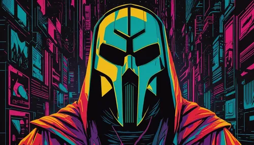 hooded man,shredder,spawn,vector illustration,vector art,doctor doom,vector graphic,hooded,vector,reaper,scarab,horus,karnak,predator,oryx,assassin,specter,sheik,cyberpunk,emperor,Conceptual Art,Daily,Daily 26