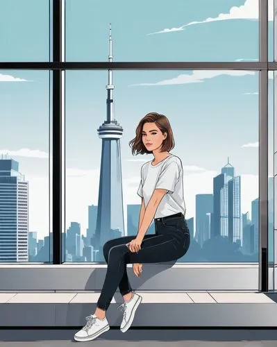 toronto,fashion vector,torontos,vector illustration,torontonians,ont,spadina,ryerson,cntower,yonge,city ​​portrait,uoit,bloor,cne,vector art,jeans background,above the city,cityline,vector graphic,fallsview,Illustration,Vector,Vector 01