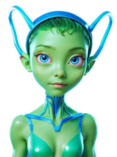 green skin,elf,violet head elf,pixie,3d model,goblin,green aurora,imp,3d figure,cgi,pixie-bob,male elf,aaa,woman frog,3d rendered,fae,green,female doll,elves,avatar,Illustration,Japanese style,Japanese Style 02