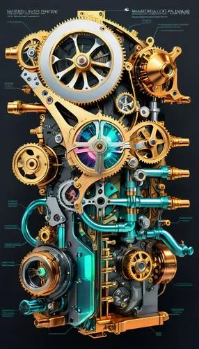 steampunk gears,tourbillon,clockworks,steampunk,clockmaker,mechanical watch,Unique,Design,Infographics