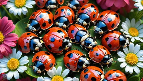 ladybugs,jewel bugs,jewel beetles,shield bugs,colorful sorbian easter eggs,african daisies,coccinellidae,colorful eggs,beetles,painted eggs,colored eggs,cartoon flowers,flowers png,scarabs,red bugs,lady bug,buffaloberries,rose beetle,ladybird beetle,sorbian easter eggs,Photography,General,Realistic