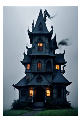 witch's house,witch house,house silhouette,haunted house,ghost castle,the haunted house,creepy house,haunted castle,lonely house,little house,miniature house,fairy house,crispy house,small house,fairy tale castle,dreamhouse,wooden house,houses clipart,victorian house,crooked house,Illustration,Realistic Fantasy,Realistic Fantasy 07